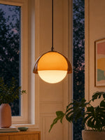 Load image into Gallery viewer, Sunset Afterglow Vintage Pendant Lamp Decorative Ambient Pendant Light for Bedroom and Reading Nook
