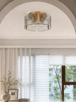 Load image into Gallery viewer, Kalvora Modern Retro Ceiling Lamp with Sculptural Shade - Ideal for Bedroom or Living Room