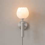Cargar imagen en el visor de la Galería, Mian Alabaster Plug-In Wall Light with Inline Switch - product image 13