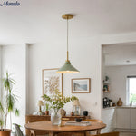 Bild in Gallery-Viewer laden, Aurenza Modern Farmhouse Kegelförmige Pendelleuchte – Dimmbares Küchen- und Eingangsbeleuchtung
