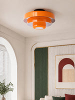 Bild in Gallery-Viewer laden, Malero Dreistufige skulpturale Deckenlampe im Bauhaus-Stil für Wohnzimmer und Schlafzimmer