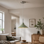 Bild in Gallery-Viewer laden, Aurenza Modern Farmhouse Kegelförmige Pendelleuchte – Dimmbares Küchen- und Eingangsbeleuchtung