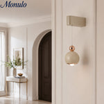 Load image into Gallery viewer, Ivoran Modern Wall Sconce - Adjustable Touch Control Metal Acrylic Globe Light for Living Room
