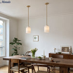 Load image into Gallery viewer, Hanton Nordic Metal Morandi Metal Pendant Light - Nordic Minimalist Fixture Light