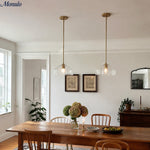 Load image into Gallery viewer, Hanton Nordic Metal Morandi Metal Pendant Light - Nordic Minimalist Fixture Light