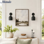 Load image into Gallery viewer, Hanton Minimal Wall Sconce – Vintage Milk Glass Sconce and Metal Accent
