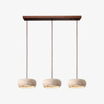 Load image into Gallery viewer, Kairis Travertine Natural Stone Pendant Light - Vintage Style Lighting for Dining and Living Spaces