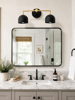 Load image into Gallery viewer, Meito Dome Farmhouse Vanity Wall Sconce – Rustic Bathroom colorful Vanity Light Fixture