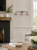 Load image into Gallery viewer, Meito Dome Farmhouse Vanity Wall Sconce – Rustic Bathroom colorful Vanity Light Fixture