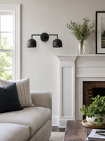 Load image into Gallery viewer, Meito Dome Farmhouse Vanity Wall Sconce – Rustic Bathroom colorful Vanity Light Fixture