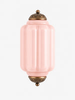 Load image into Gallery viewer, Eloise Vintage Scalloped Milk Glass Wall Sconce - Modern Accent Lighting for Bathroom and Bedroom