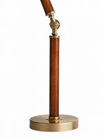 Charger l'image dans la visionneuse de galerie, Lampe de table réglable en bois massif avec abat-jour en tissu, pour bureau, table de chevet et coin lecture