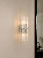 Charger l'image dans la visionneuse de galerie, Applique murale double en cristal Lumora pour chambre à coucher