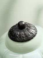Load image into Gallery viewer, Vintage Milk Glass Sconce Bedside Hallway Eloise Wall Sconce