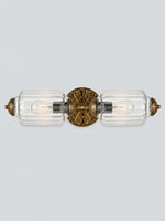 Load image into Gallery viewer, Eloise Vintage Scalloped Milk Glass Wall Sconce - Modern Accent Lighting for Bathroom and Bedroom