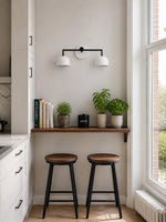 Bild in Gallery-Viewer laden, Meito Dome Bauernhaus-Wandlampe – Rustikale, bunte Badezimmer-Waschtischleuchte