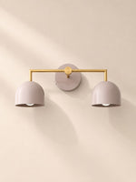 Bild in Gallery-Viewer laden, Meito Dome Bauernhaus-Wandlampe – Rustikale, bunte Badezimmer-Waschtischleuchte