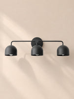 Bild in Gallery-Viewer laden, Meito Dome Bauernhaus-Wandlampe – Rustikale, bunte Badezimmer-Waschtischleuchte