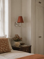 Charger l'image dans la visionneuse de galerie, Applique murale en tissu Luvora avec abat-jour tambour - Applique plissée classique