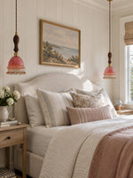 Load image into Gallery viewer, French Pastoral Jellyfish Glass Pendant Light