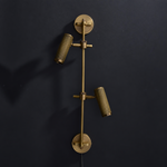 Bild in Gallery-Viewer laden, Spot Rail Brass Plug-In Wall Light - product image 7