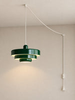 Cargar imagen en el visor de la Galería, Retro Bauhaus Plug-In Pendant Light