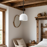 Load image into Gallery viewer, Farmhouse Pendant Light – Vanity Pendant Light With Colorful Dome Design