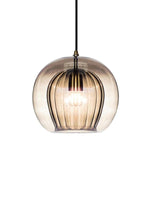 Load image into Gallery viewer, Modern Pleated Glass Pendant Light M39