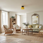 Charger l'image dans la visionneuse de galerie, Plafonnier moderne cylindrique en verre minimaliste Moriglaze pour entrée et salon