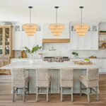 Load image into Gallery viewer, Boho Bamboo Pendant Light Fixture