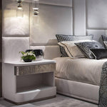 Load image into Gallery viewer, Contemporary Hanging Light - Iron Metal Glass Gold Brown Damp-rated