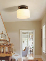 Load image into Gallery viewer, Minimalist Flush Mount Ceiling Light – Classic Shape For Hallway Use