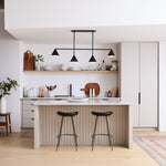 Load image into Gallery viewer, Brivana Cone Shade Metal Chandelier - Minimalist Linear Dining Light