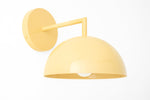 Load image into Gallery viewer, Metio Dome Wall Sconce – Mid-Century Dome Shade for Living Room