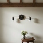 Cargar imagen en el visor de la Galería, Lámpara de baño industrial Mobilux Line - Aplique de pared minimalista - Accesorio elegante