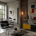 Cargar imagen en el visor de la Galería, Modern loft installation with brick and Bauhaus decor