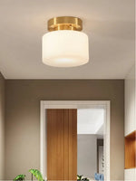 Load image into Gallery viewer, Minimalist Flush Mount Ceiling Light – Classic Shape For Hallway Use