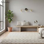 Cargar imagen en el visor de la Galería, Lámpara de tocador Pyralis Cone de 3 luces: diseño moderno y elegante para baños y pasillos