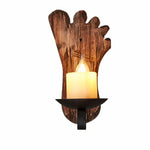 Charger l'image dans la visionneuse de galerie, Carved Hand Candle Sconce