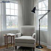 Modryx Modern Functional Design ‑ Industrial Adjustable Floor Standing Lamp for Home Interiors