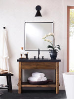 Load image into Gallery viewer, Korvi Tapered Sconce Cone Wall Light – Black or Brass Conical Retro Design