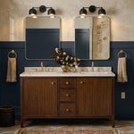 Load image into Gallery viewer, Metio Dome Vanity Wall Light – Mid-Century Fixture for Bathroom