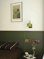 Bild in Gallery-Viewer laden, Ripple Glas-Wandleuchte – Vintage-Stil Nachttisch-Akzentlicht für Schlafzimmer