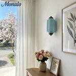 Charger l'image dans la visionneuse de galerie, Applique murale vintage en verre laiteux festonné Eloise - Éclairage d'appoint moderne pour salle de bain et chambre