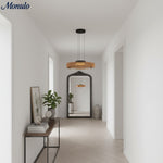 Cargar imagen en el visor de la Galería, Lámpara colgante de vidrio con forma de disco apilado Verdoma Iluminación nórdica contemporánea para cocinas