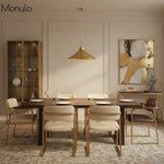 Cargar imagen en el visor de la Galería, Lámpara colgante cónica Aurenza de estilo rústico moderno: iluminación regulable para cocina y entrada.