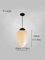 Load image into Gallery viewer, Vintage Art Deco Milk Glass Pendant Light