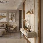 Charger l'image dans la visionneuse de galerie, Applique murale globe à bras courbé Aurenza – Lampe murale industrielle moderne pour salle de bain, chambre et couloir