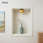 Charger l'image dans la visionneuse de galerie, Plafonnier encastré en porcelaine Cerova – Luminaire discret