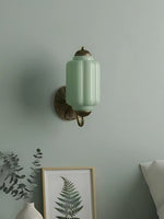 Load image into Gallery viewer, Vintage Milk Glass Sconce Bedside Hallway Eloise Wall Sconce